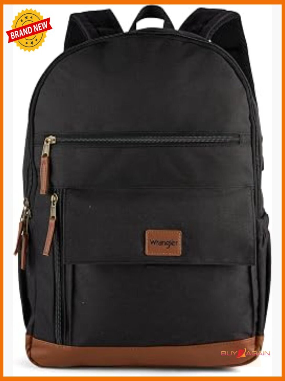 Multi Pocket Backpack for Travel w/Padded Laptop Sleeve